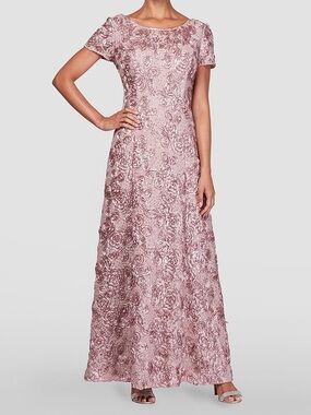 alex evenings surplice v-neck sleeveless ruched brooch sheath dress Alex Evenings Compression Embellished Ruched Sheath Dress - Navy